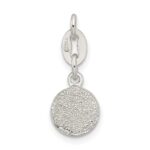 Sterling Silver Enameled Soccer Ball Charm - Image 4