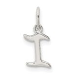 Sterling Silver Letter I Initial Charm - Image 3