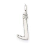 Sterling Silver Letter L Initial Charm - Image 3