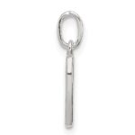 Sterling Silver Letter V Initial Charm - Image 2