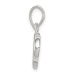 Sterling Silver Letter D Initial Pendant - Image 2
