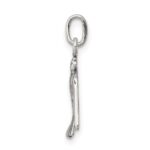 Sterling Silver Antiqued Dove Charm - Image 2