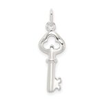 Sterling Silver Key Charm