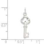 Sterling Silver Key Charm - Image 3