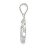 Sterling Silver Enameled Snowman Charm - Image 2