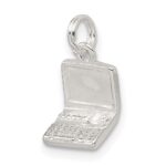 Sterling Silver Laptop Charm - Image 5