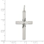 Sterling Silver Cross Pendant - Image 3