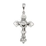 Sterling Silver Antiqued Crucifix Charm - Image 4
