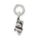 Sterling Silver Antiqued Truck Charm - Image 2