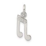 Sterling Silver Music Notes Charm - Image 4