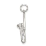 Sterling Silver Trombone Charm - Image 4