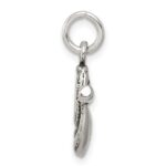 Sterling Silver Antiqued Baseball Glove/Bat Charm - Image 2