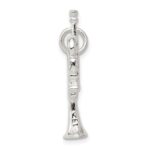 Sterling Silver Trumpet Charm - Image 2