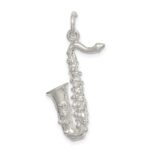 Sterling Silver Saxophone Charm - Image 4