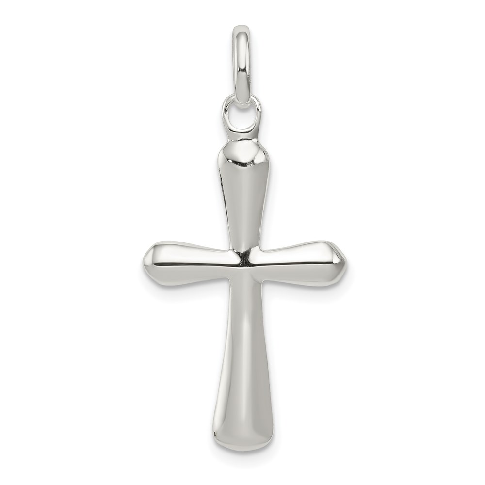 QC7926.jpg Sterling Silver Cross Pendant - Image 1