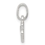 Sterling Silver Letter S with Enamel Pendant - Image 2