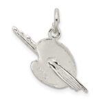 Sterling Silver Palette Charm - Image 4