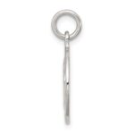 Sterling Silver Polished & Textured Small Raphael Angel Pendant - Image 2