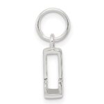 Sterling Silver Letter J Initial Charm - Image 2