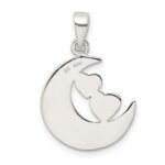 Sterling Silver & Rose Tone Enamel ALWAYS SISTER..FRIEND Pendant - Image 3