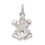 Sterling Silver Frog Charm - Image 4