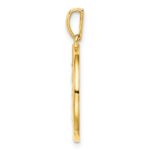 Sterling Silver Gold-plated & CZ Scorpio Zodiac Pendant - Image 2