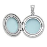 Sterling Silver RH-plated IN LOVING MEMORY 20mm Ash Holder Locket - Image 5