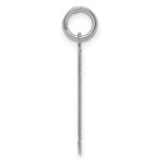 Sterling/Silver Rhodium-plated Polished Number 11 Charm - Image 2