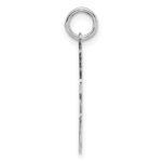 Sterling/Silver Rhodium-plated Polished Number 36 Charm - Image 2