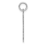 Sterling/Silver Rhodium-plated Polished Number 64 Charm - Image 2