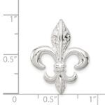 Sterling Silver Fleur De Lis Slide - Image 3