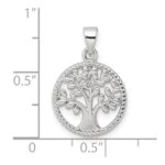 Sterling Silver RH Tree Pendant - Image 3