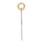 14k Polished Cross Pendant - Image 2