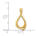 14k Polished Chain Slide - Image 4