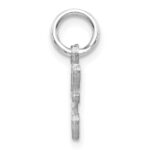 14KW Diamond-cut Letter C Initial Charm - Image 2