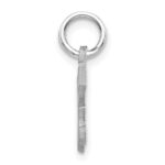 14KW Diamond-cut Letter K Initial Charm - Image 2