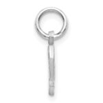 14KW Diamond-cut Letter P Initial Charm - Image 2