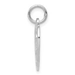 14k White Gold Sweet 15 Charm - Image 2