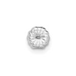 14k White Gold 1 carat Certified Lab Grown Diamond VS+ F+ Round Complete Three Prong Stud Earrings - Image 6