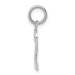 14kw Small Polished Number 2 Charm - Image 2