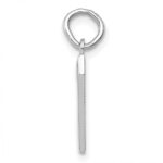 14kw Small Polished Number 7 Charm - Image 2