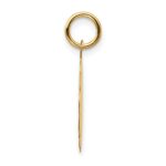 14k GRADUATION DAY with Cap 16mm Engravable Disc Charm - Image 2