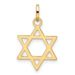14k Star of David Pendant - Image 4