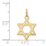 14k Star of David Pendant - Image 3