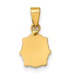 14K Red and Black Enameled Ladybug Pendant - Image 4