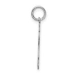 Sterling Silver Rhodium-plated Joy Kid Charm - Image 2