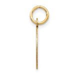 14k Etched Edge .009 Gauge Engravable Round 13mm Disc Charm - Image 2