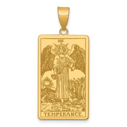14ky The Empress Tarot Card Pendant