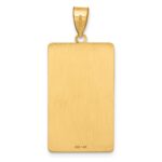 14ky Strength Tarot Card Pendant - Image 3