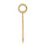 14k .011 Depth Engravable Girl Charm - Image 2
